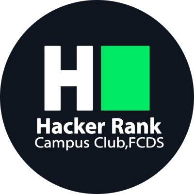 HackerRank Campus Club FCDS